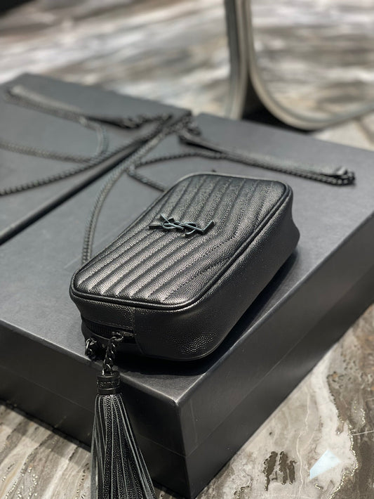 AAOO 100201 Luxustasche 18cm Schwarz