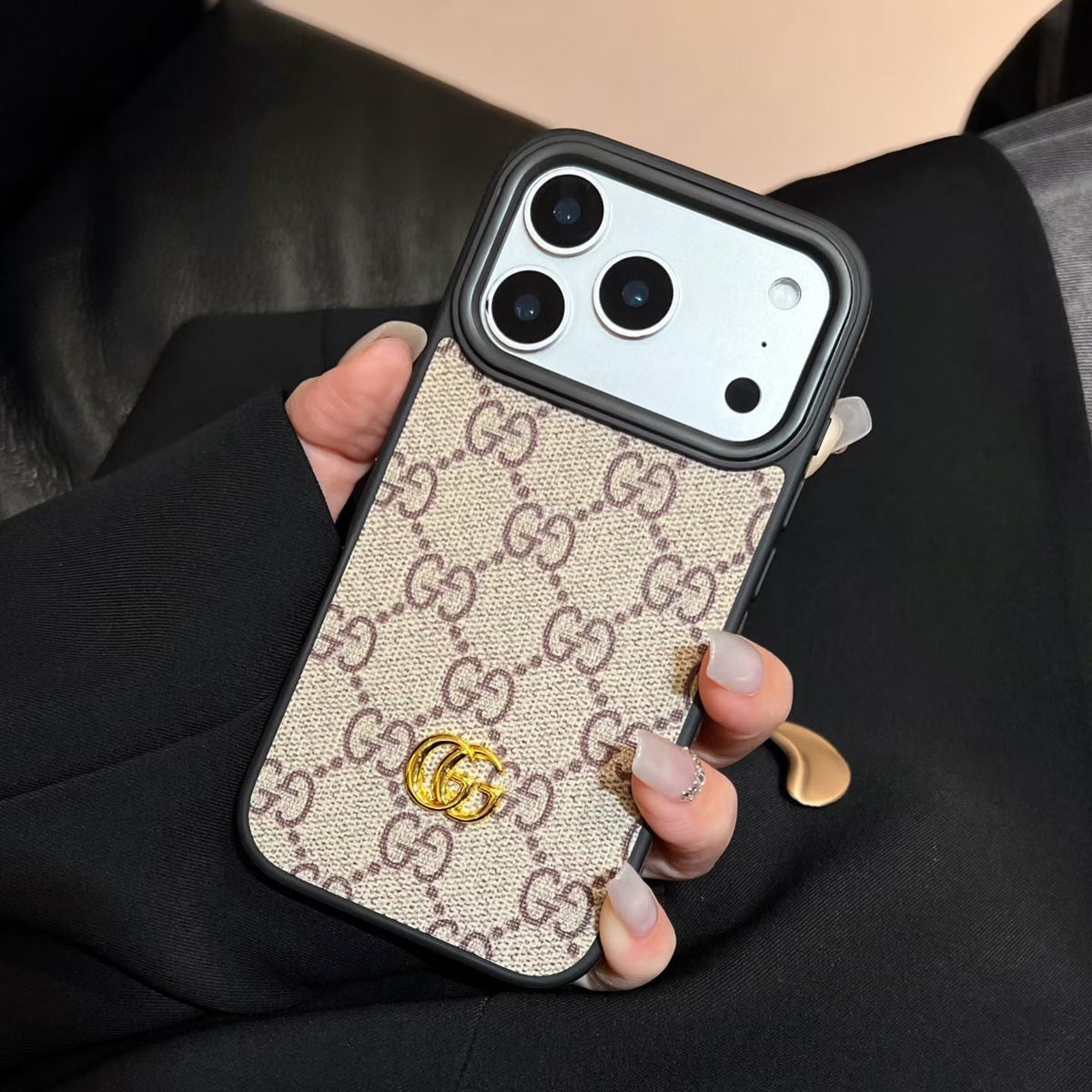 AAOO Luxury iPhone Case with Interchangeable Camera Lens Frames