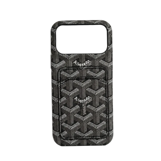 AAOO GD Leather Phone Case Card Holder For iPhone 12-17
