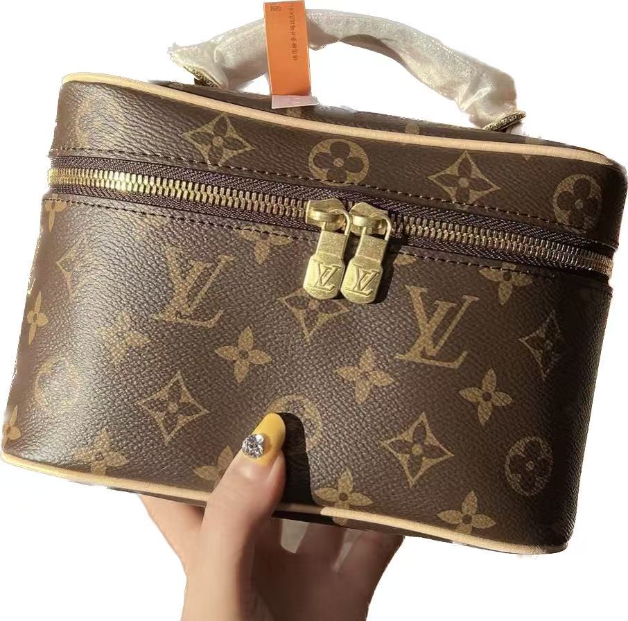 AAOO 100251 Luxustasche Nice Nano Braun