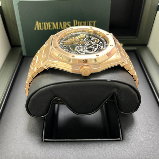AAOO Royal Oak Skeleton Or Rose 41mm Uhr