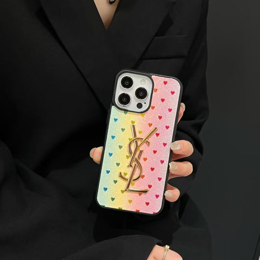 AAOO Electroplated Label Shiny Apple iPhone Case