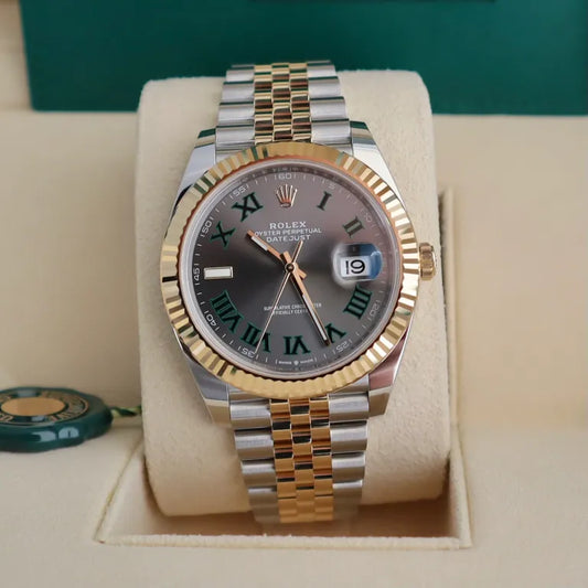 AAOO Datejust 41 Zifferblatt Bicolor-Uhr