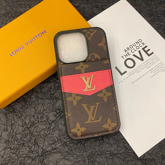 AAOO LUXURY GENUINE LEATHER IPHONE CASE FLIP WALLET