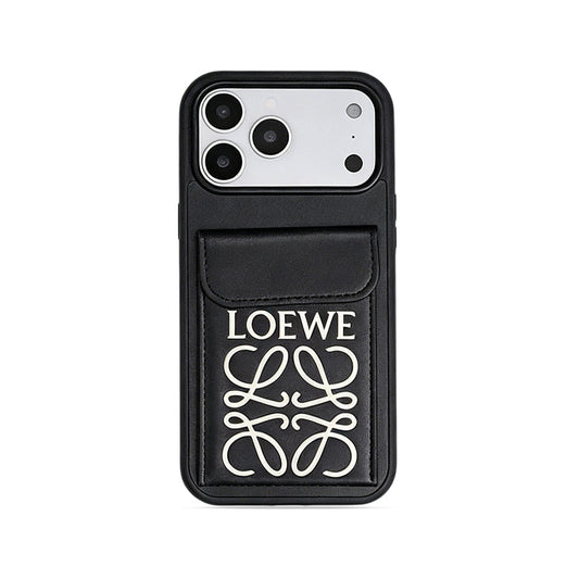 AAOO Premium iPhone LE Phone Case with Black Shoulder Strap For Iphone 12-17