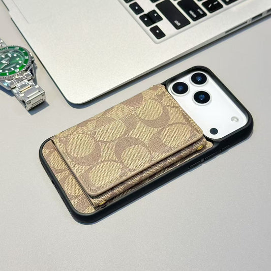 AAOO Luxury Wallet Phone Case for iPhone 12-17 Seies