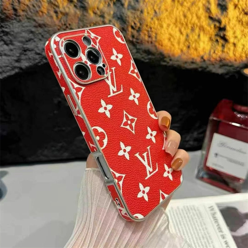 AAOO Luxury Leather iPhone Case