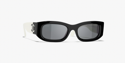 AAOO Fashion Rectangle Acetate Sunglasses