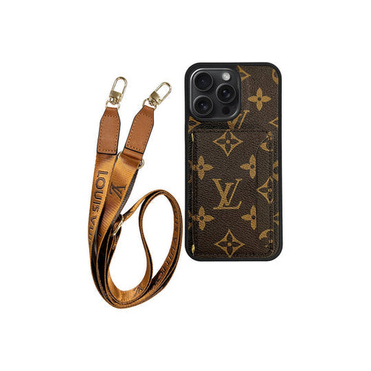 AAOO Cardholder Fully Covered Lanyard for iPhone 12-17 Series – Phone Case
