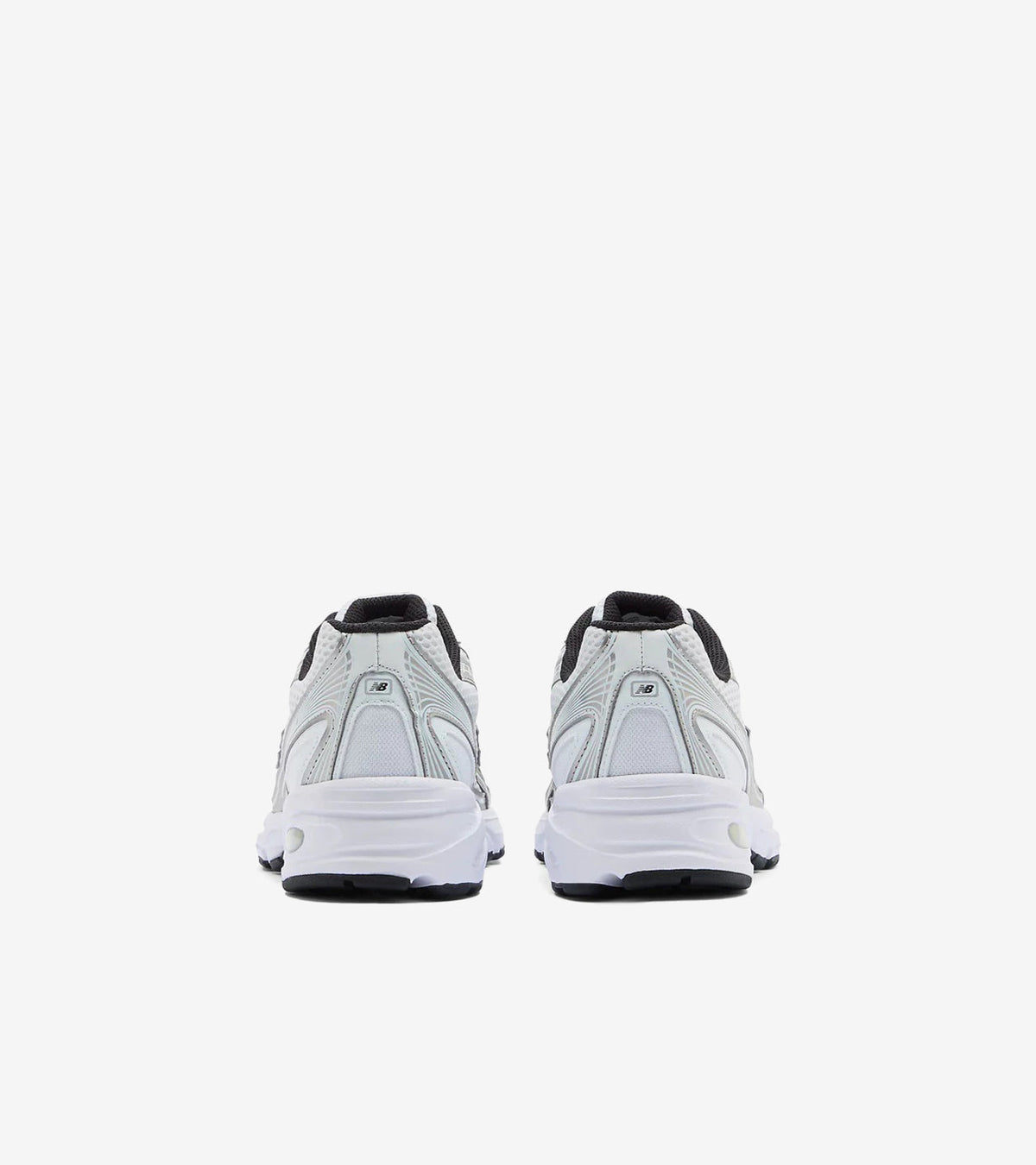 AAOO 740 White Metallic Silver Black
