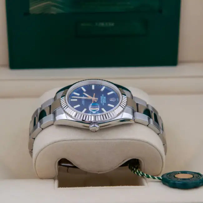 AAOO Datejust 41 'Blue Index' Dial Watch