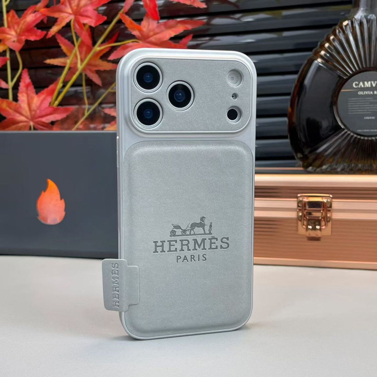 AAOO Premium-Lederhülle für das iPhone – Luxuriöser Schutz & Stil