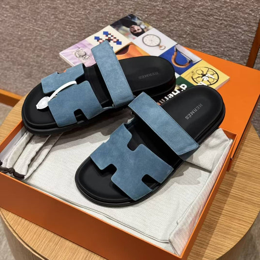 AAOO Sandales Chypre Bleu