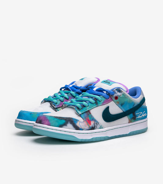 AAOO SB Dunk Low Bleached Aqua