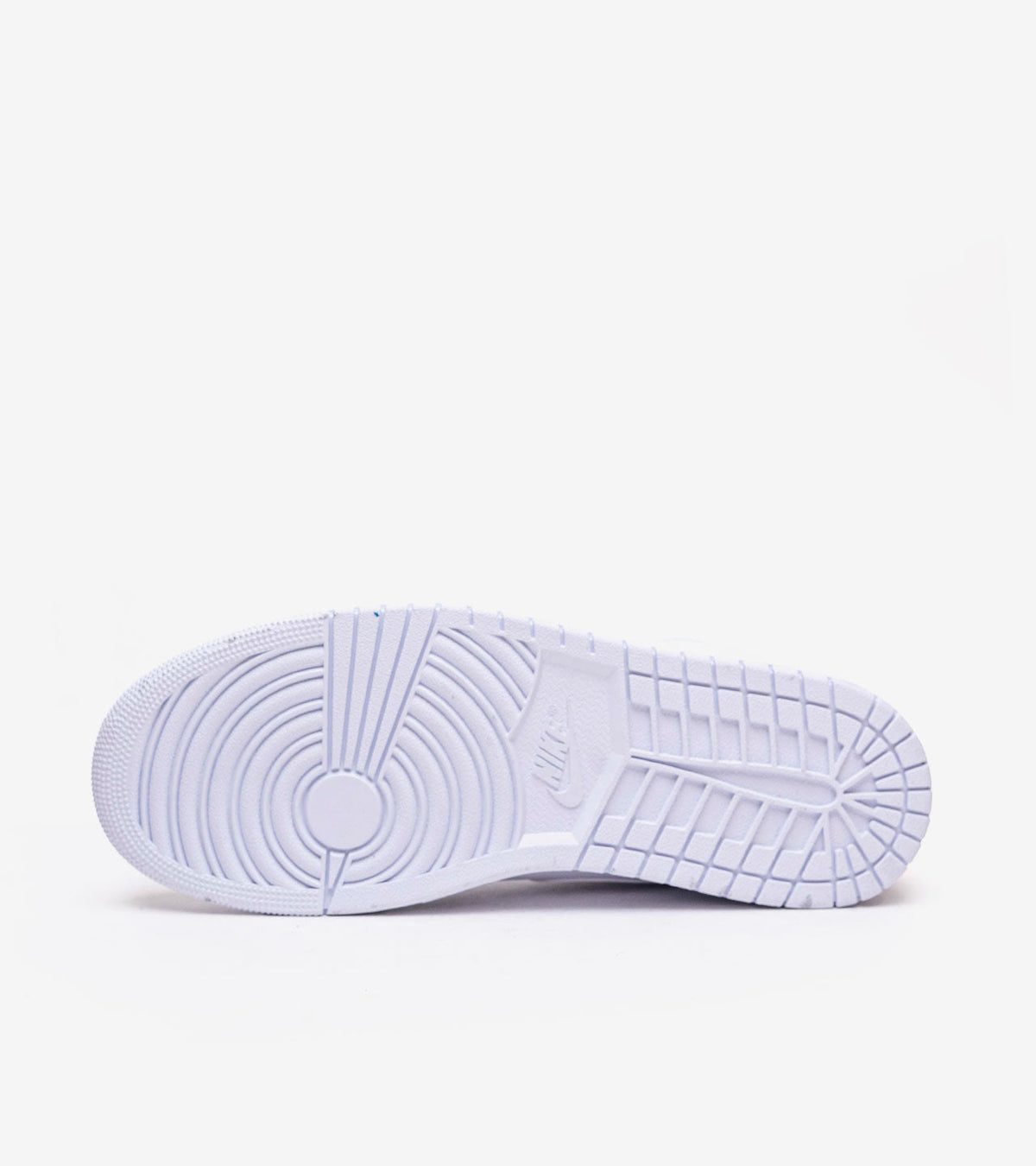 AAOO Jordan 1 Mid Triple White