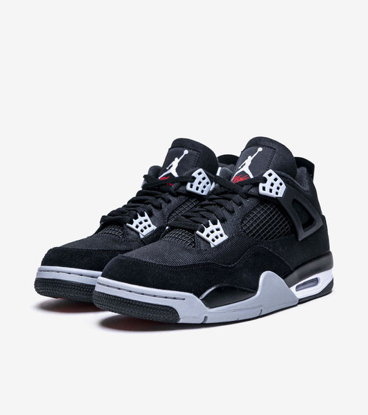 AAOO Jordan 4 Retro SE Black Canvas
