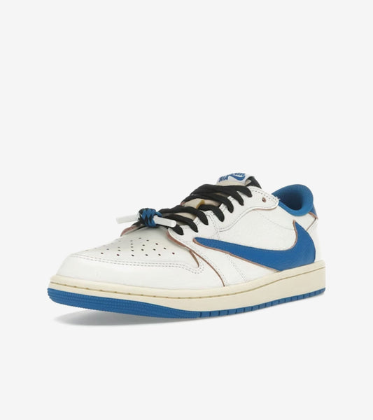 AAOO Jordan 1 Retro Low OG SP Sail Military Blue