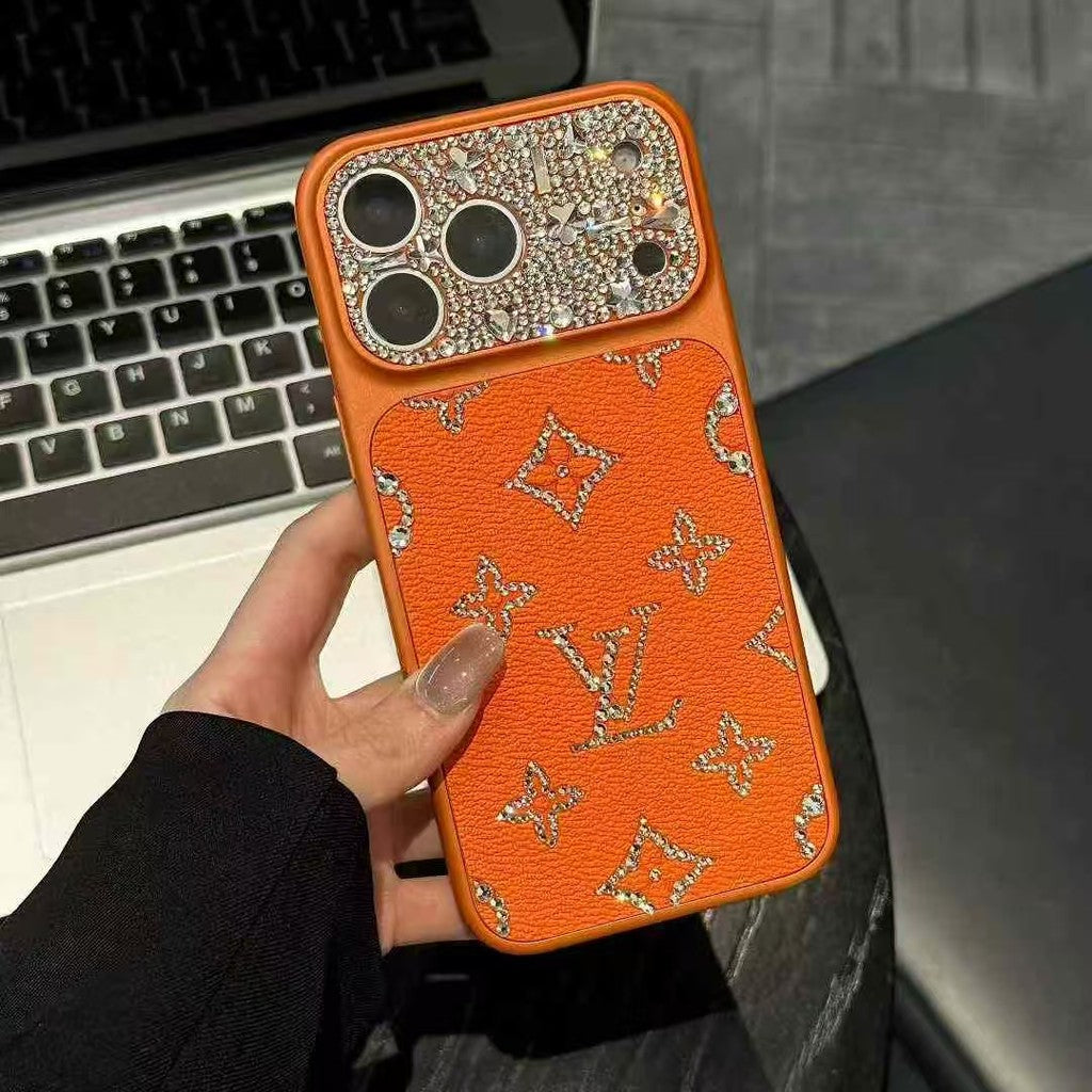 AAOO Luxus Strass Glitzer Handyhülle für iPhone 17/ 16 15 14