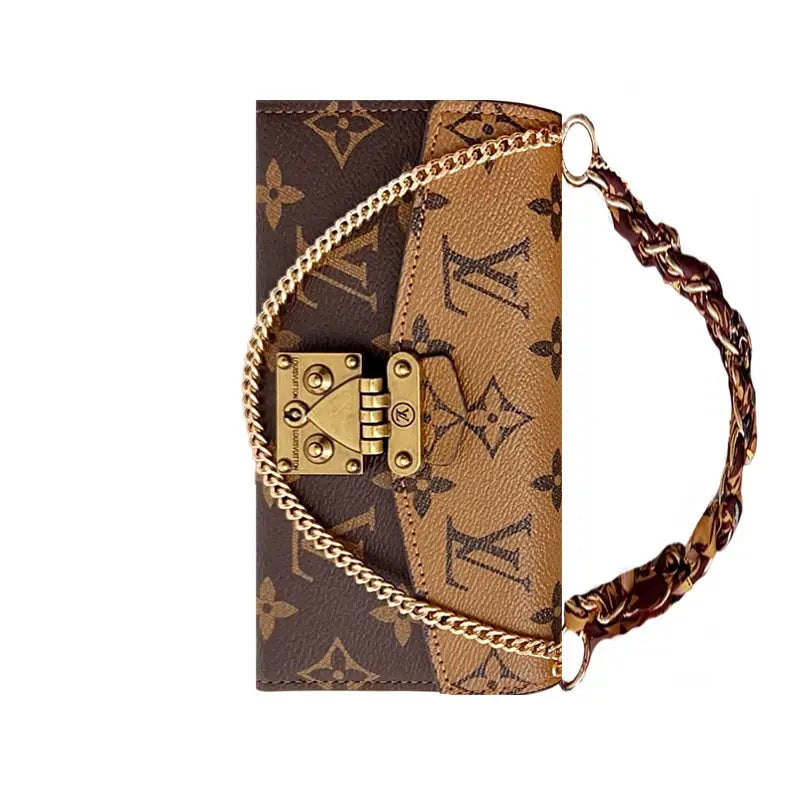 AAOO Luxury Wallet Phone Case Card Holder For iPhone 12-17