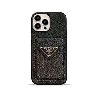 AAOO Luxurious leather iPhone case