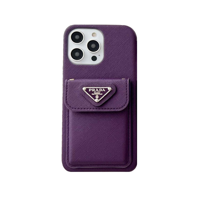 AAOO Luxurious leather iPhone case