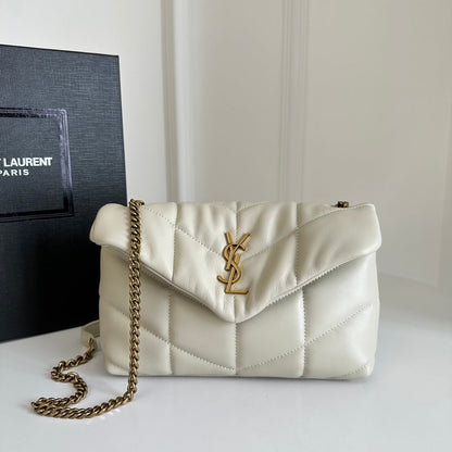 AAOO 100215 Luxury Bag White Size 23x15.5x8.5