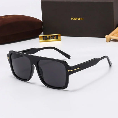 AAOO Quadratische Runde Sonnenbrille 1858
