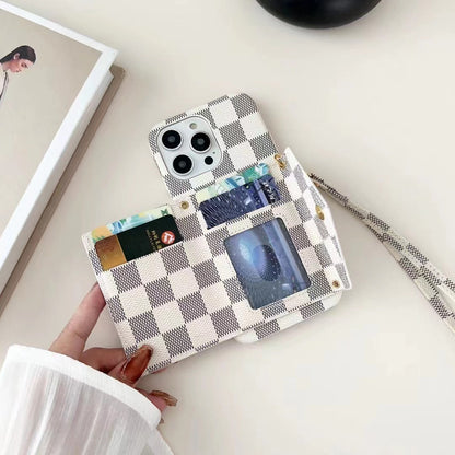 AAOO NEW IPHONE LEATHER WALLET PHONE CASE