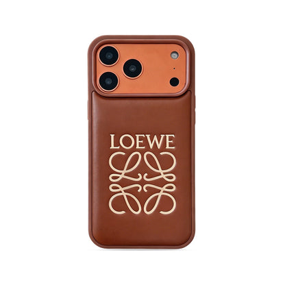 AAOO Stylish iPhone LE Brown Phone Case For Iphone 12-17