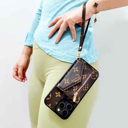 AAOO NEW IPHONE LEATHER WALLET PHONE CASE