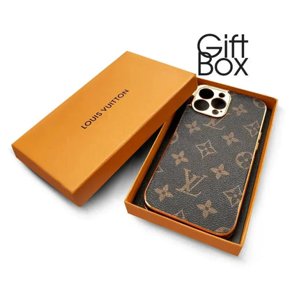 AAOO SOFT LUXURY IPHONE HÜLLE MIT GOLDENEM RAND