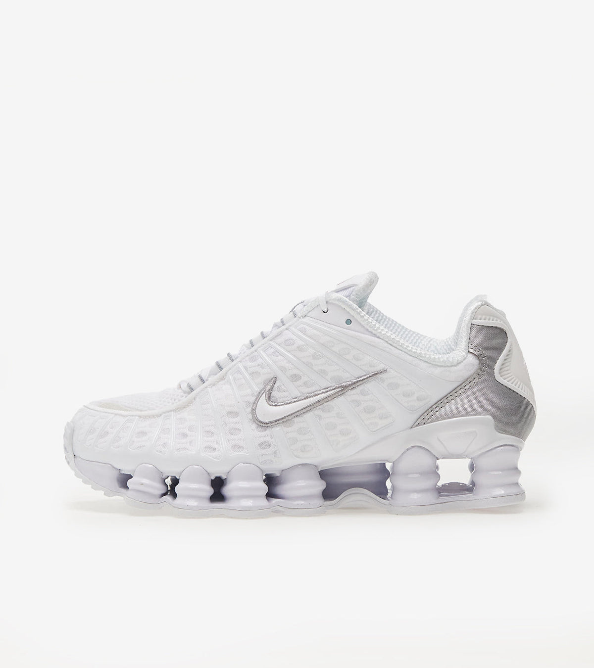 AAOO Shox TL White Metallic Silver Max Orange