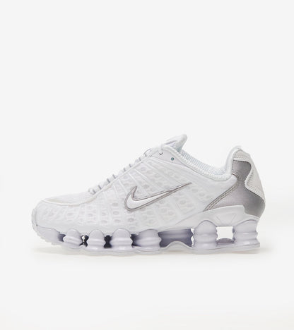 AAOO Shox TL White Metallic Silver Max Orange