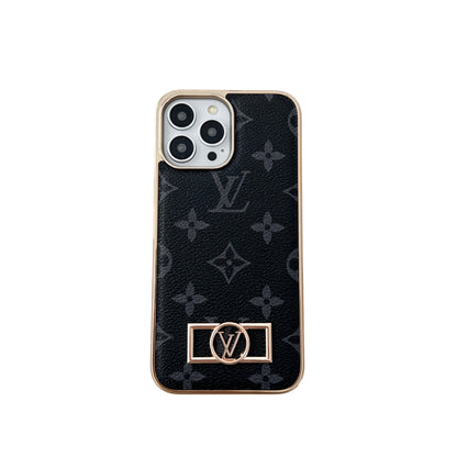AAOO CANVAS LEDER PREMIUM GALVANISIERUNG FÜR IPHONE – Handyhülle