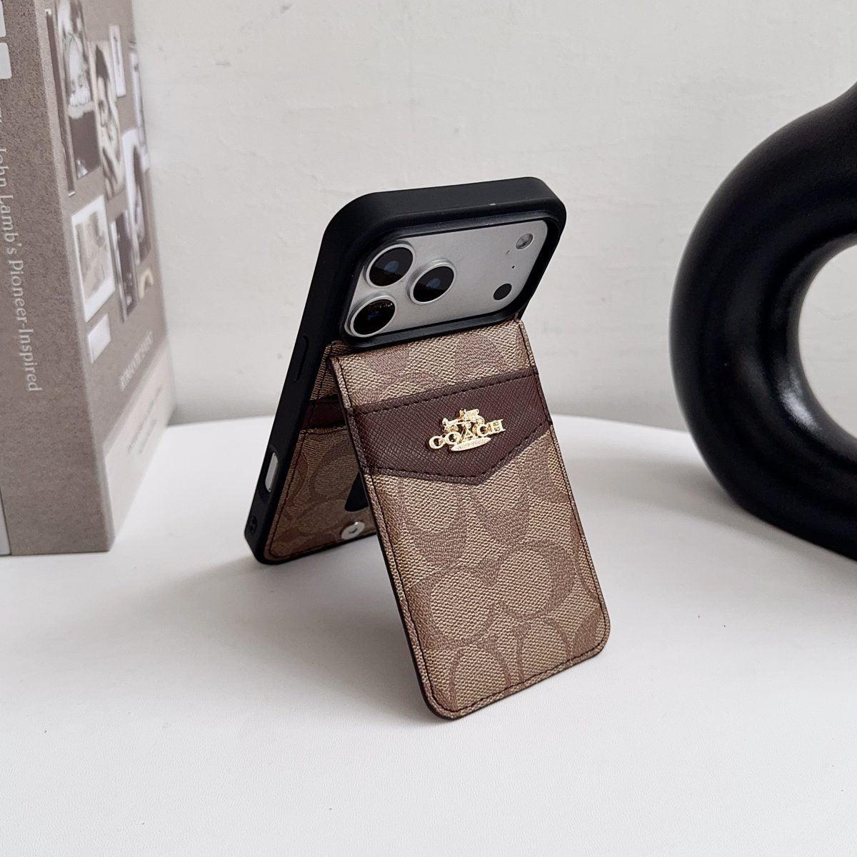 AAOO Premium Card Holder iPhone Case for 12-18 series