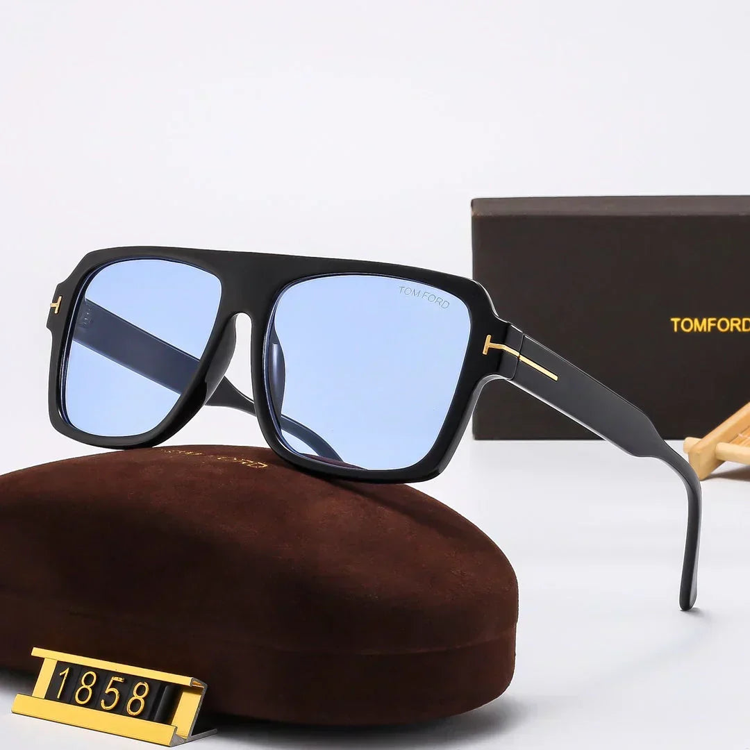 AAOO Quadratische Runde Sonnenbrille 1858