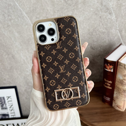 AAOO CANVAS LEDER PREMIUM GALVANISIERUNG FÜR IPHONE – Handyhülle