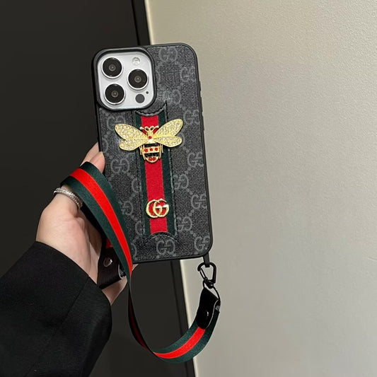 AAOO 3D Phone Case FOR IPHONE WITH A MAIN CORD AND RUBAN