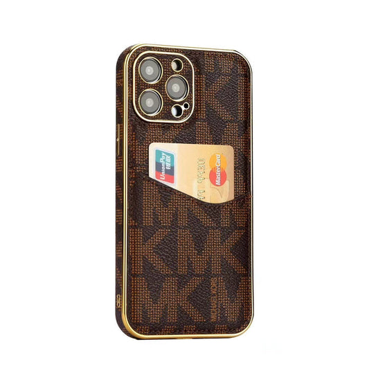 AAOO Luxury -Inspired iPhone Case with Card Holder