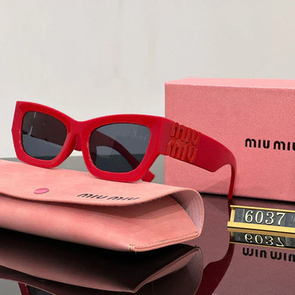 AAOO Fashion Square Cat-Eye Sonnenbrille 6037