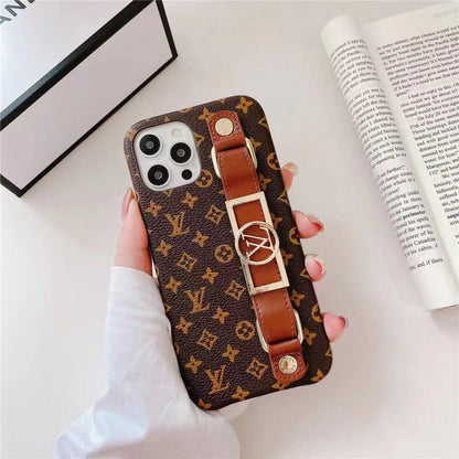 AAOO LUXURY LEDER-ARMBAND IPHONE HÜLLE