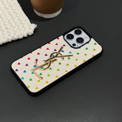 AAOO Electroplated Label Shiny Apple iPhone Case