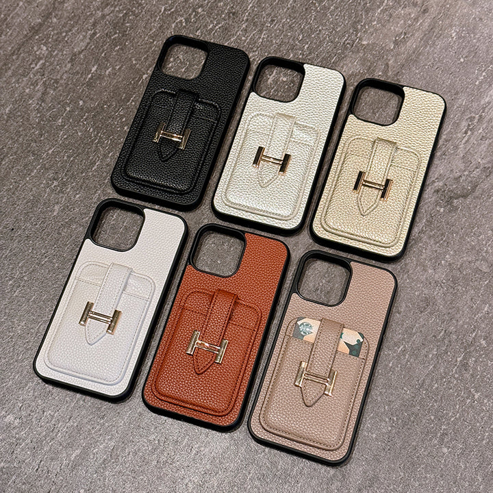 AAOO Luxury Leather iPhone Case