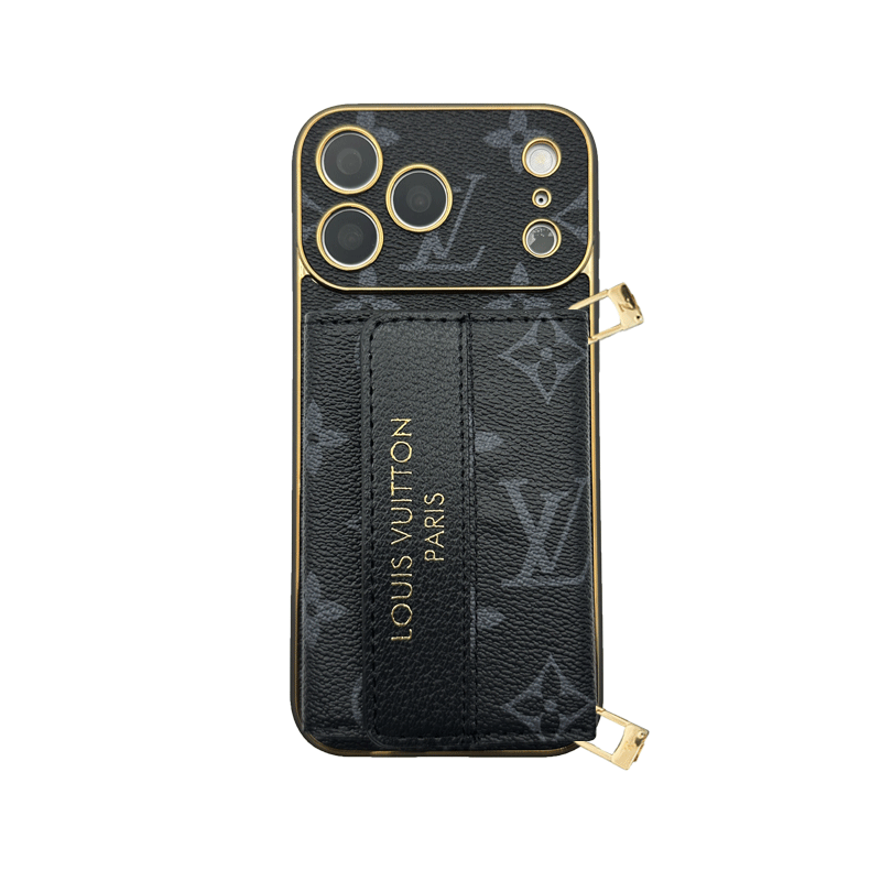 AAOO Refined Leather iPhone Case With Wallet And Crossbody