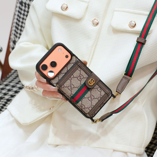 AAOO Crossbody Wallet Phone Case Stylish Carry, Everyday Convenience