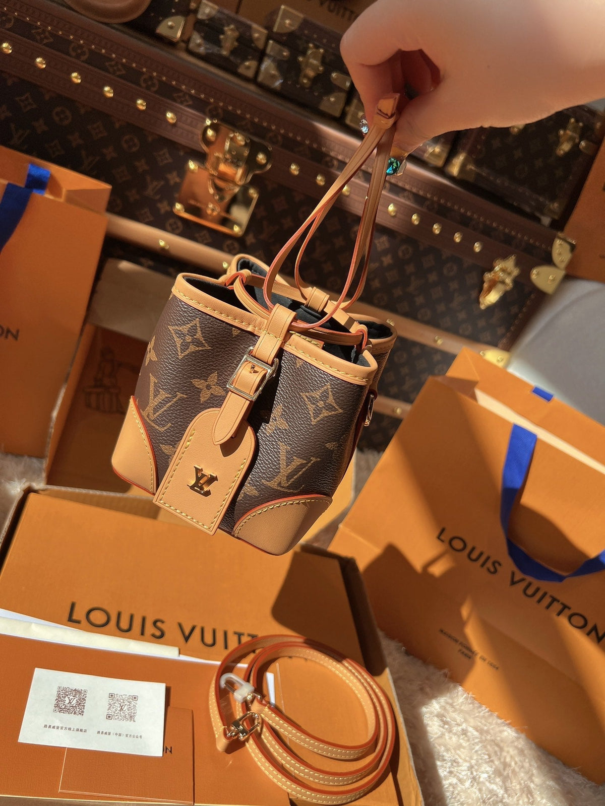 AAOO 181926 Luxury Bags(11.5*12*11.5)cm
