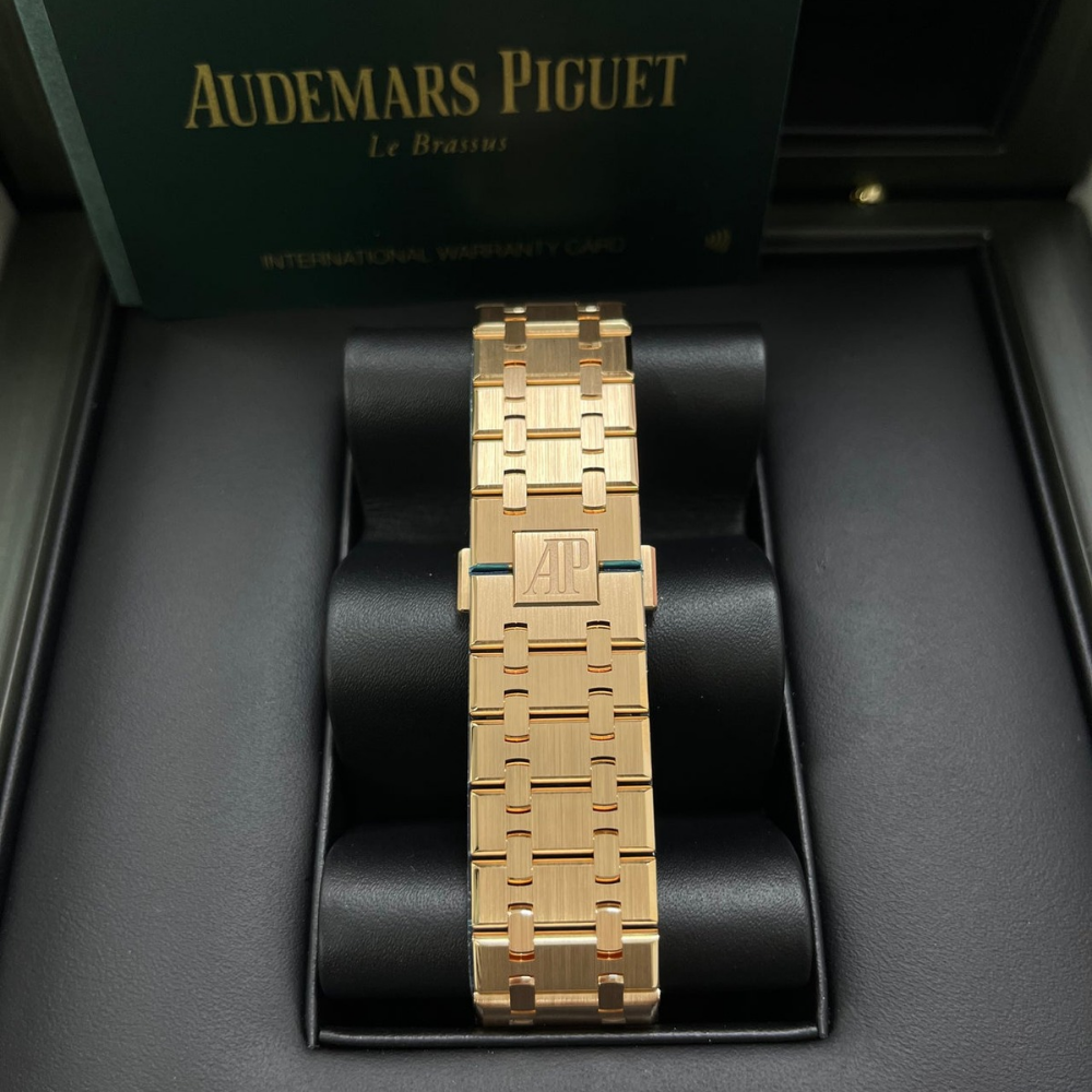 AAOO Royal Oak Skeleton Or Rose 41mm Watch