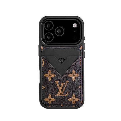 AAOO Luxe Leder Handyhülle für iPhone 12-17