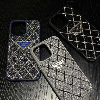 AAOO Handyhülle mit funkelnden Strasssteinen für iPhone 17/ 16 15 14
