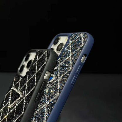 AAOO Handyhülle mit funkelnden Strasssteinen für iPhone 17/ 16 15 14
